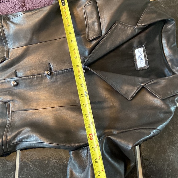 Saraco Josie Leather Blazer - Picture 10 of 10